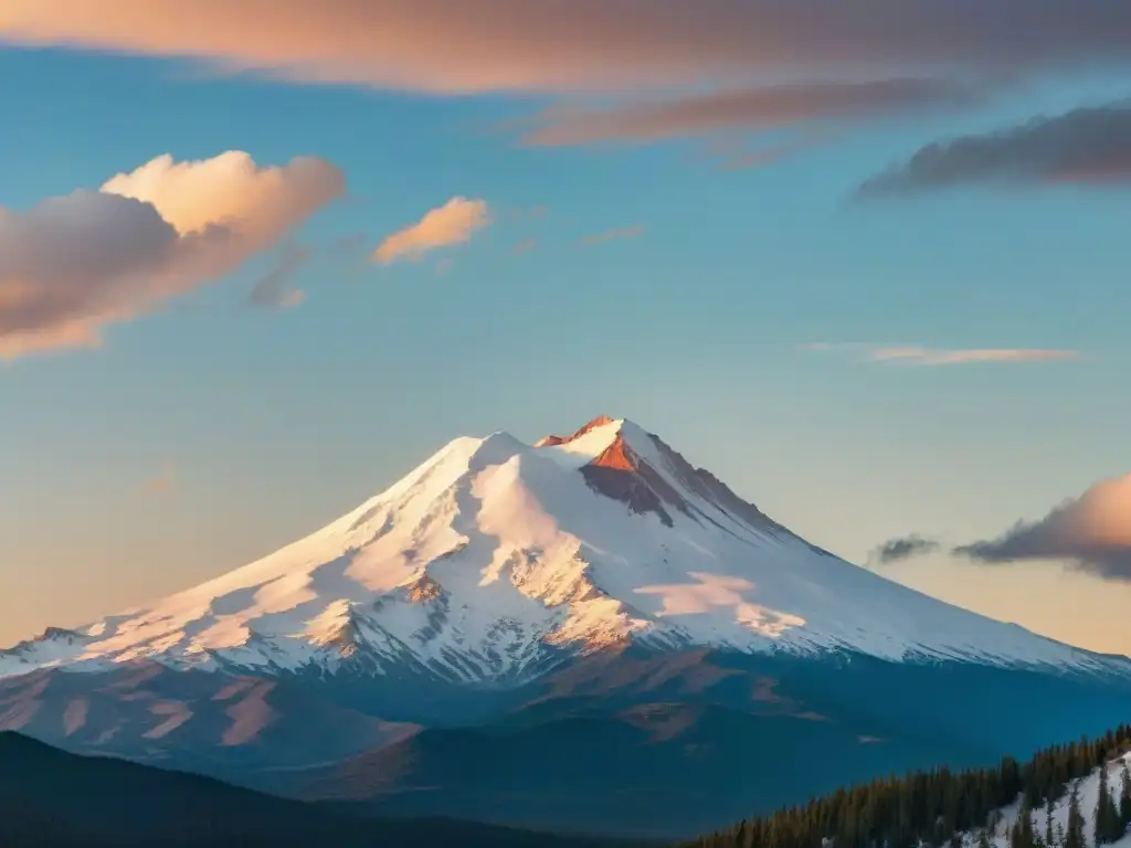 Un amanecer mágico en el Monte Shasta con encuentros espirituales