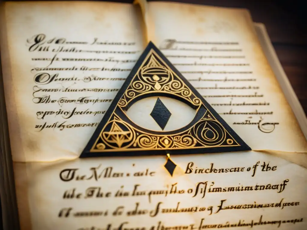 Antiguo manuscrito Illuminati desvela secretos en cámara misteriosa