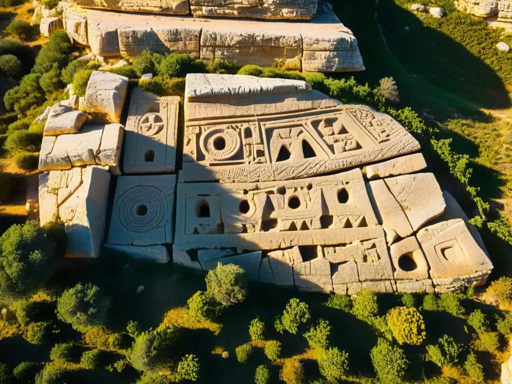 Antiguos secretos en Malta: tallados y símbolos misteriosos en el templo megalítico de Ħaġar Qim