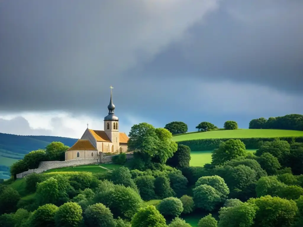 Arquitectura misteriosa de Rennes-le-Château con símbolos en la iglesia de Santa María Magdalena