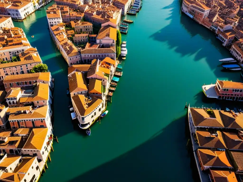 Venecia: canales, arquitectura, sombras, góndolas