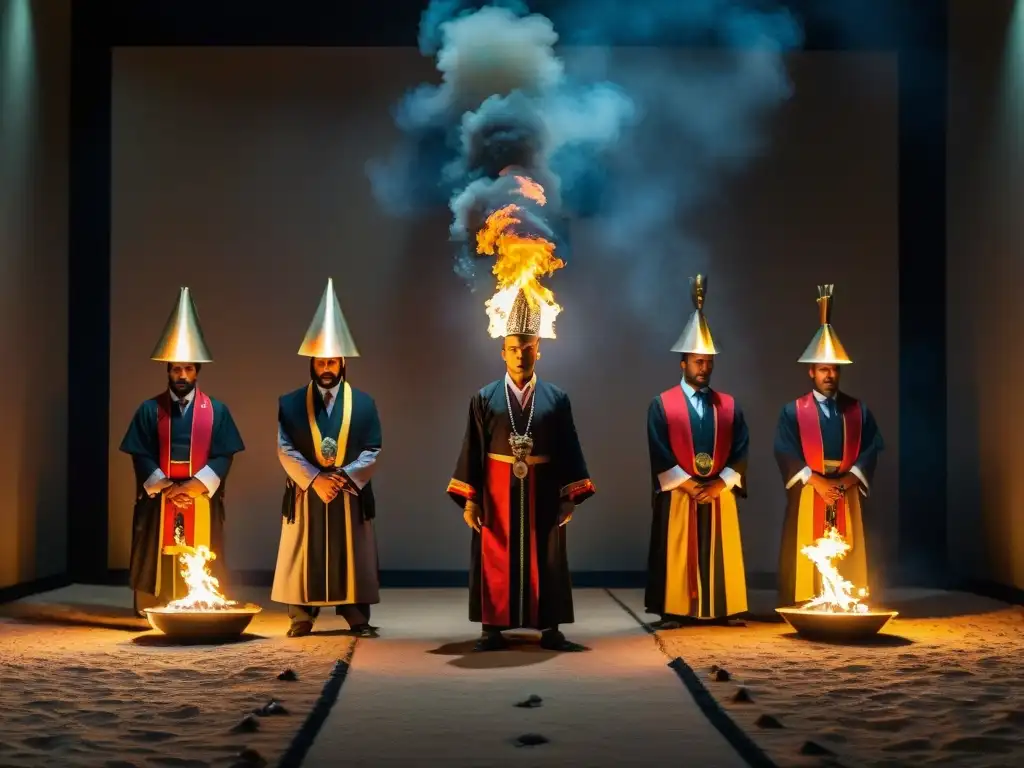 Contraste entre rituales de iniciación: tradición vs modernidad Contraste entre antiguos y modernos rituales de iniciación sociedades secretas