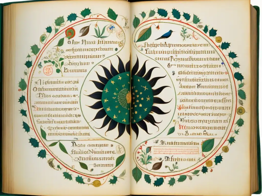 El enigma del Manuscrito Voynich: detalles intrigantes revelados Detallada imagen del enigmático Manuscrito Voynich, revelando secretos que han intrigado a historiadores y criptógrafos por siglos