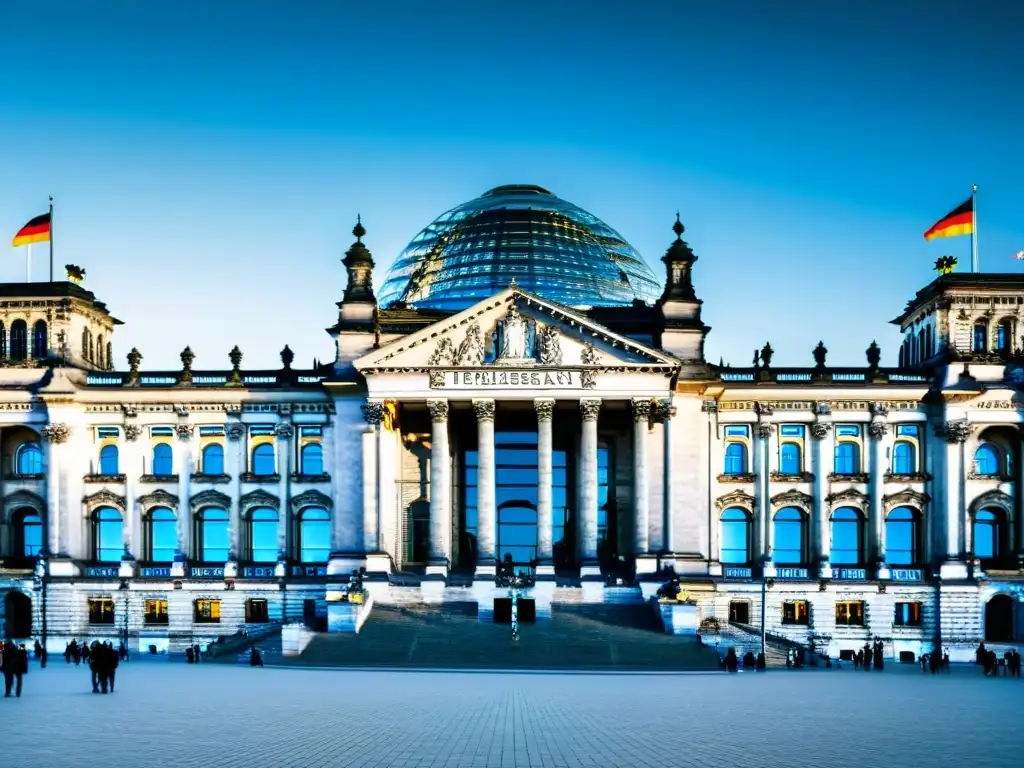 Detalles simbólicos del Reichstag en Berlín: símbolos ocultos capital alemana