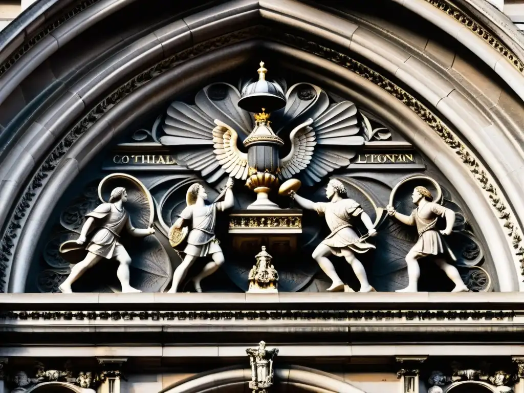 Detalles del simbolismo oculto en la arquitectura de Londres en la Catedral de San Pablo