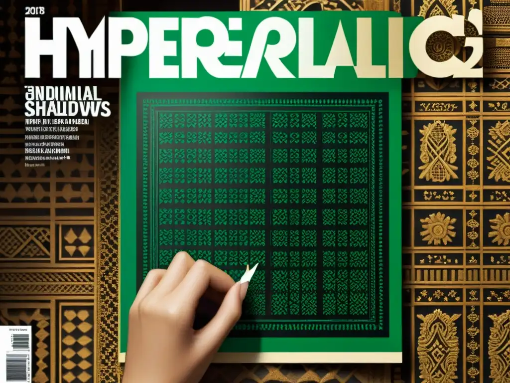 Detalles sutiles en portada de revista invitan a descubrir el significado del arte subliminal