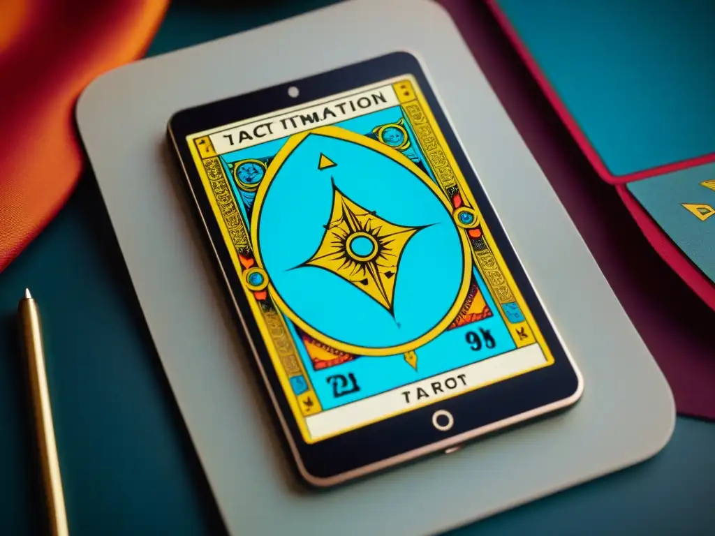 Interpretación digital del tarot: fusión mística de lo antiguo y lo moderno