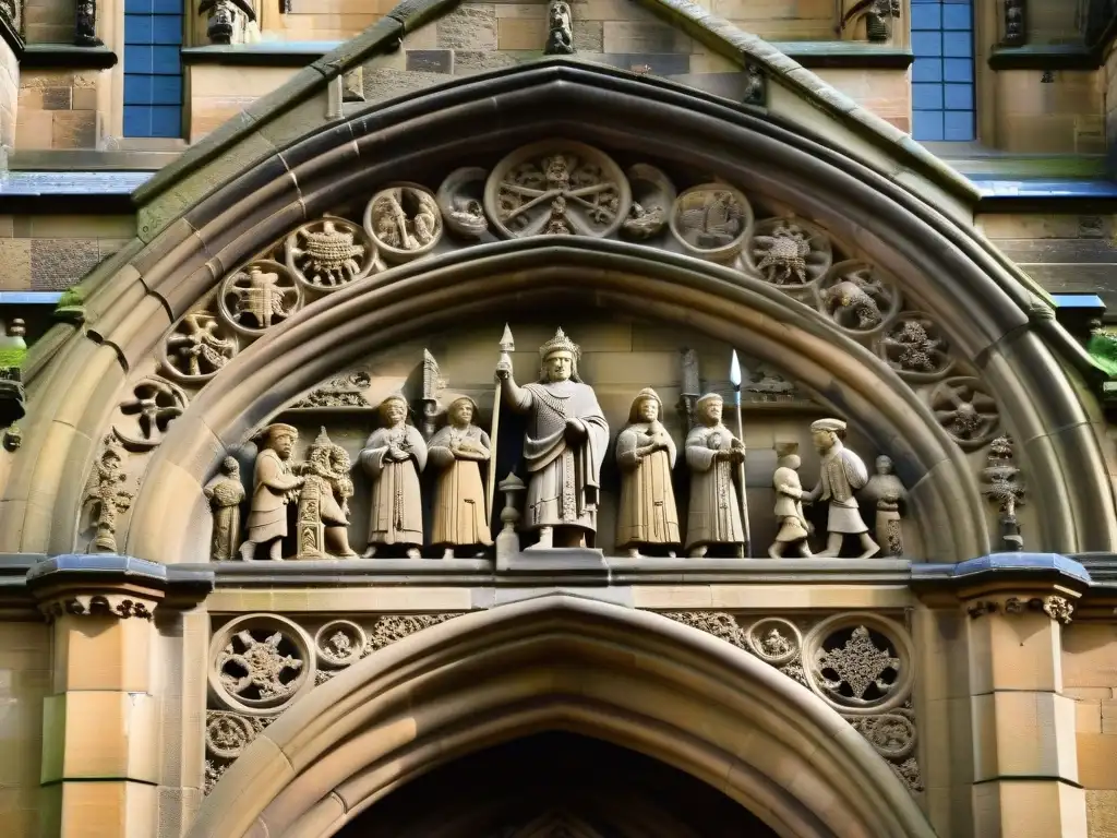 Los enigmáticos grabados de la capilla Rosslyn en Edimburgo revelan secretos de sociedades secretas en la arquitectura gótica