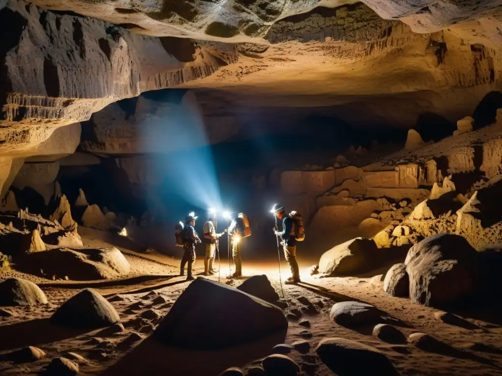 Exploradores descubren antiguos artefactos en cueva misteriosa