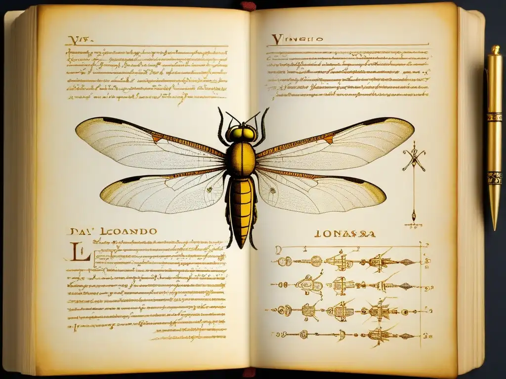 Un fascinante vistazo al cuaderno de Leonardo da Vinci, revelando sus geniales bocetos y notas sobre sociedades secretas