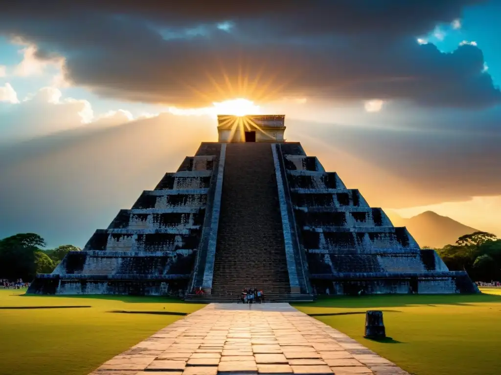 Impactante simbolismo astronómico en las plazas sagradas de Chichén Itzá durante el equinoccio de primavera