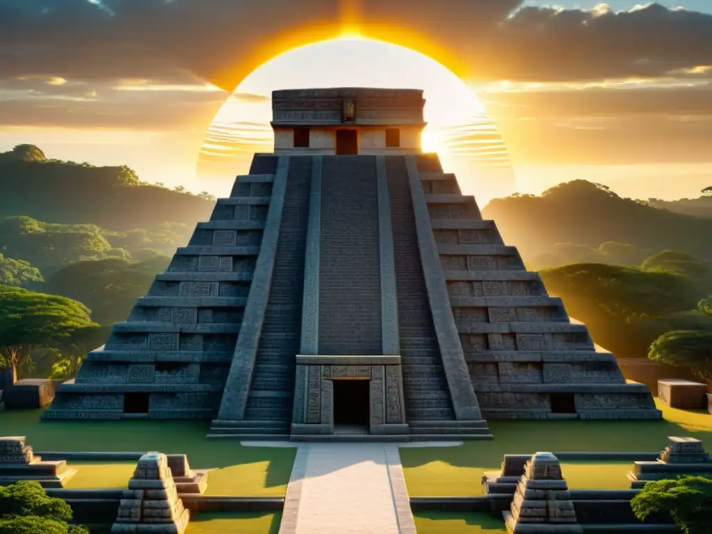 Comparación impactante entre templo maya y arquitectura moderna inspirada en los secretos arquitectónicos Mayas templos sol