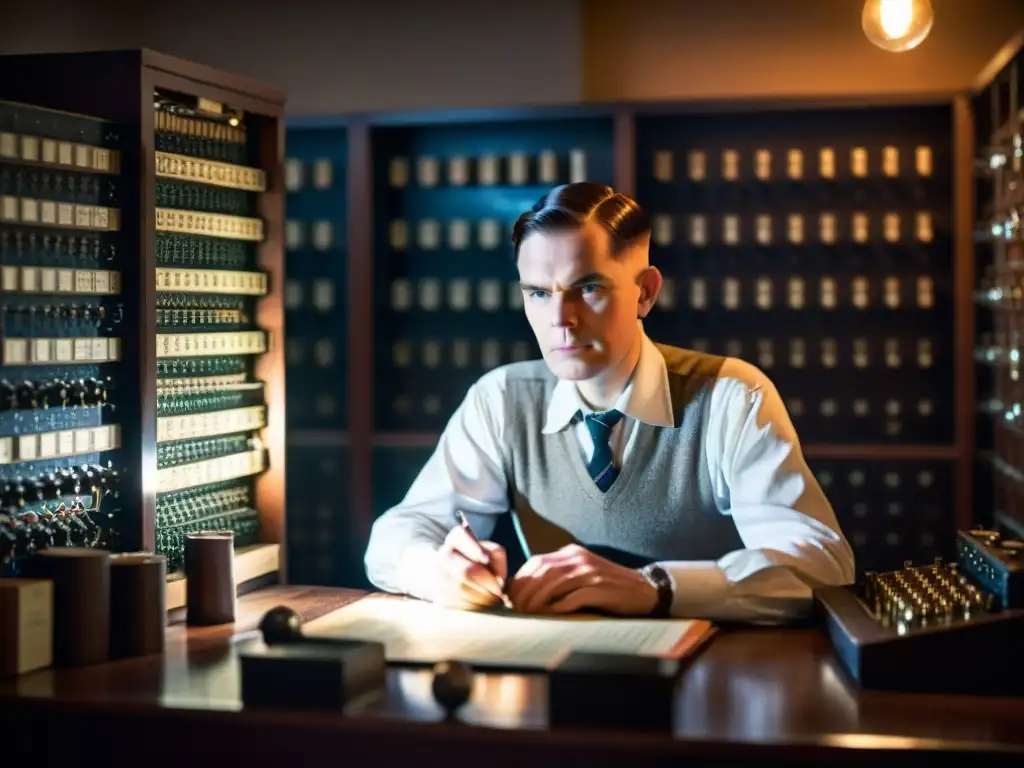 Alan Turing inmerso en el mundo de las sociedades secretas influencia historia en Bletchley Park durante la Segunda Guerra Mundial