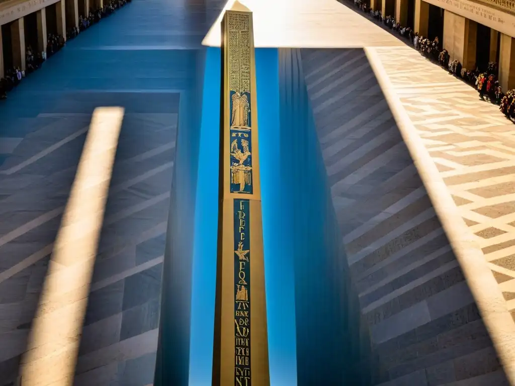 Intrincada simbología oculta en el obelisco de la Plaza de San Pedro en el Vaticano