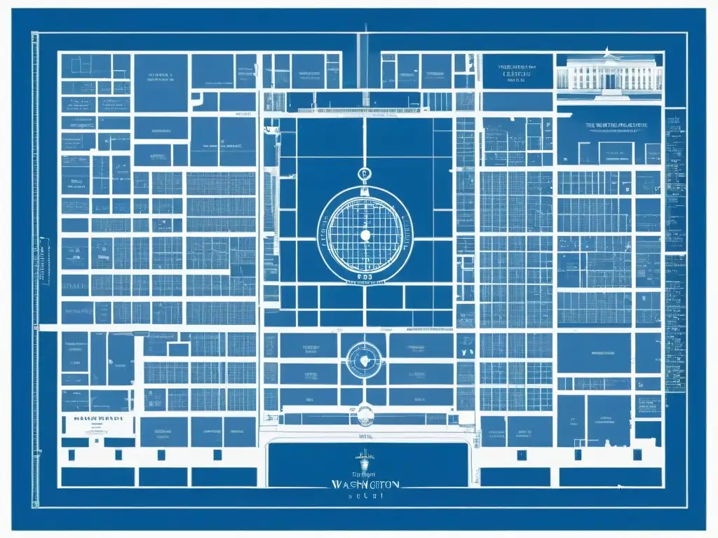 Intrincada planificación urbana de Washington D