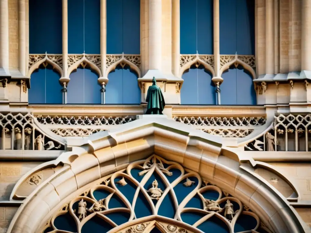 Intrincados secretos góticos desvelados en las misteriosas esculturas de la catedral de Notre Dame en París