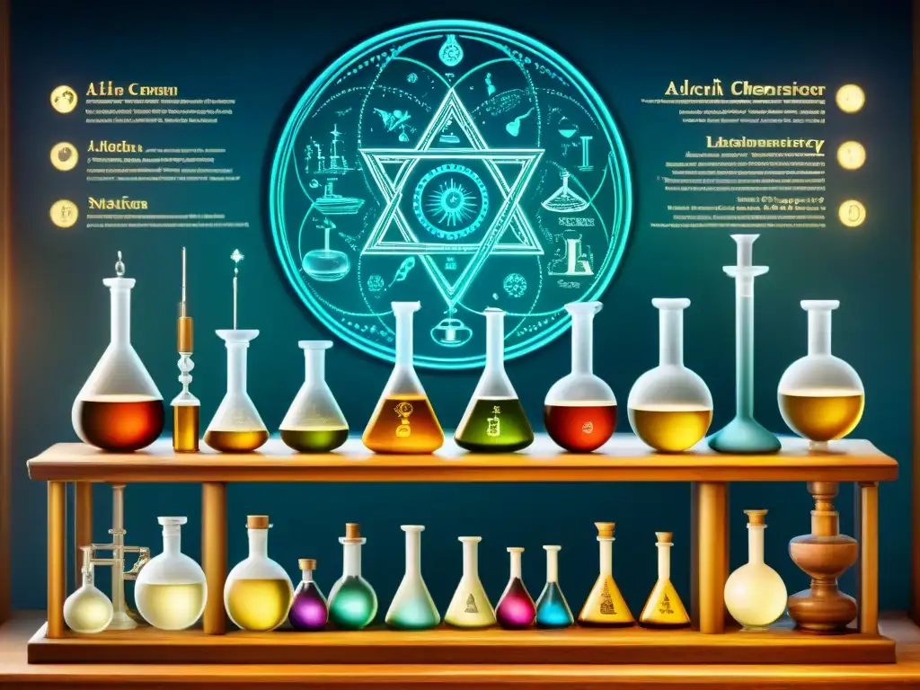 De un laboratorio alquímico a uno científico, la evolución de la ciencia se refleja en esta ilustración detallada