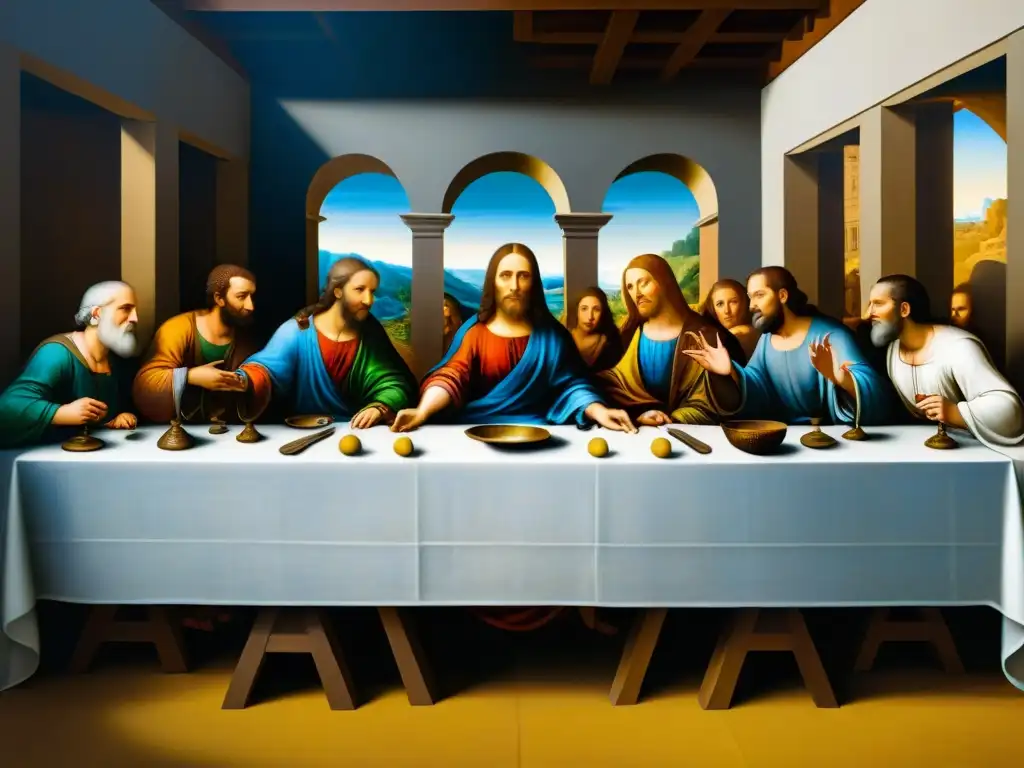 La majestuosidad de 'La Última Cena' de Leonardo da Vinci, con sus símbolos ocultos y juego de luces y sombras