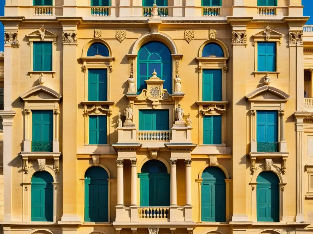 Majestuoso Palacio del Gran Maestre en Valletta, Malta, revelando la influencia y legado de la Orden de Malta