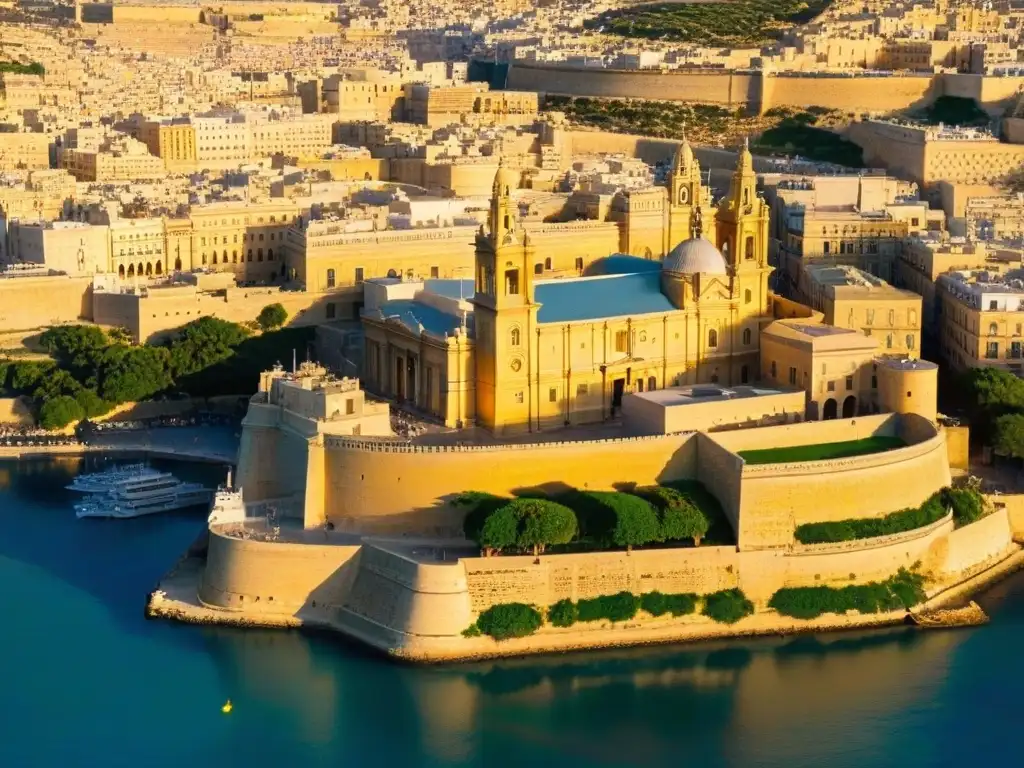 Los misterios de la Orden de Malta se revelan en la imponente Valletta al atardecer, con la Catedral de San Juan en primer plano