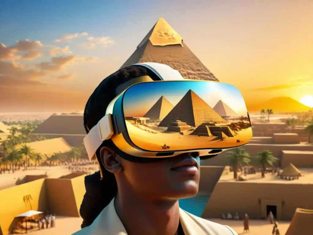 Descubre los misterios de Egipto a través de una inmersiva simulación en realidad virtual