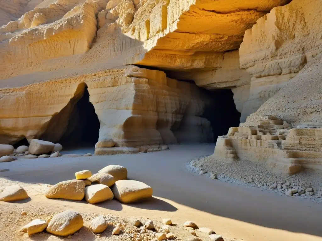 La misteriosa cueva de Qumrán donde se hallaron los Rollos del Mar Muerto, revelando secretos de sociedades secretas en la historia