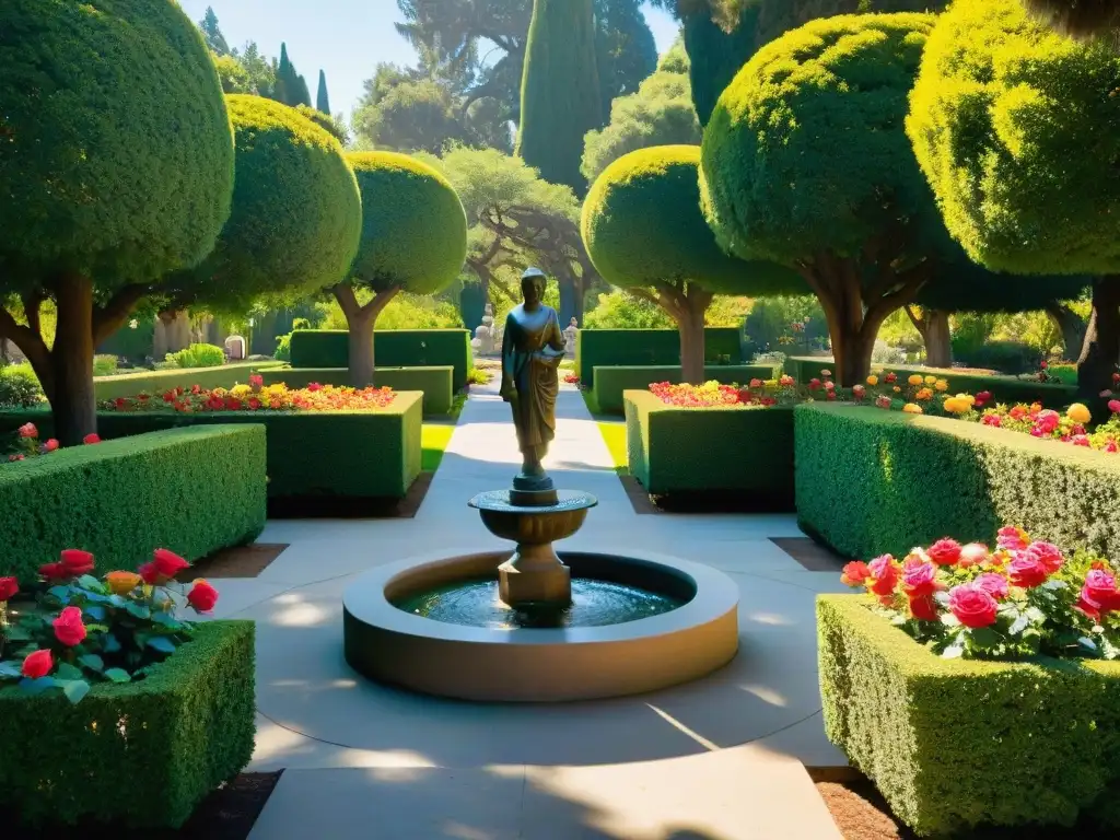 Un oasis de serenidad y simbolismo en los Jardines Rosacruces de San José, California