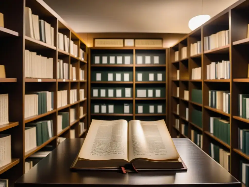 En la penumbra de un archivo de biblioteca, 'Los Protocolos de los Sabios de Sión' generan misterio y controversia