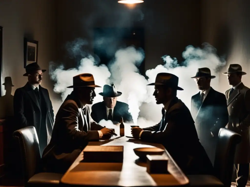 Reunión clandestina de sociedades secretas con influencia en movimientos sociales