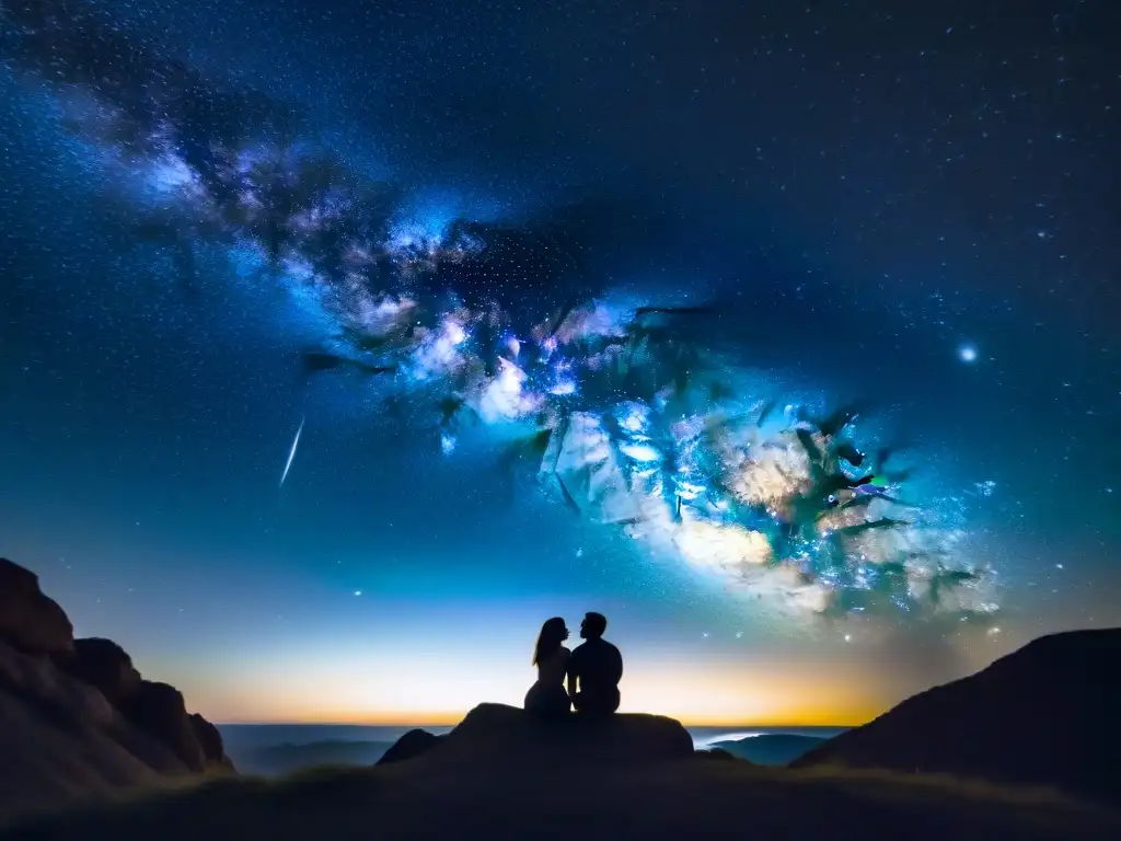 Romance bajo las estrellas, conexión en la inmensidad del universo