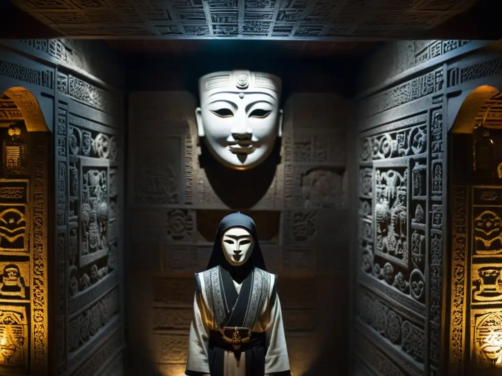 Descubre las sociedades secretas asiáticas reveladas en una misteriosa cámara subterránea llena de artefactos antiguos y símbolos