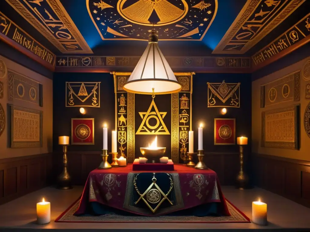 Chamber mística de la Orden Hermética: símbolos, rituales y misterio Dentro de la Hermetic Order of the Golden Dawn, sociedades secretas influencia historia moderna
