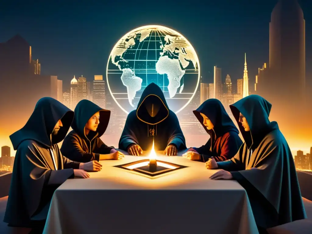Conspiración financiera: secretos en las sombras Sociedades secretas conspiran en la sombra sobre la crisis financiera global