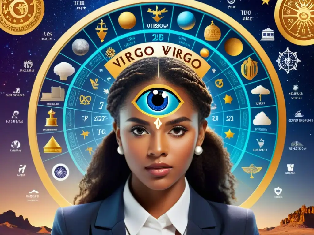 Un Virgo meticuloso analizando opciones de carrera